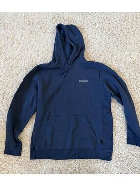 Patagonia Navy Blue Hoodie Sweatshirt XL